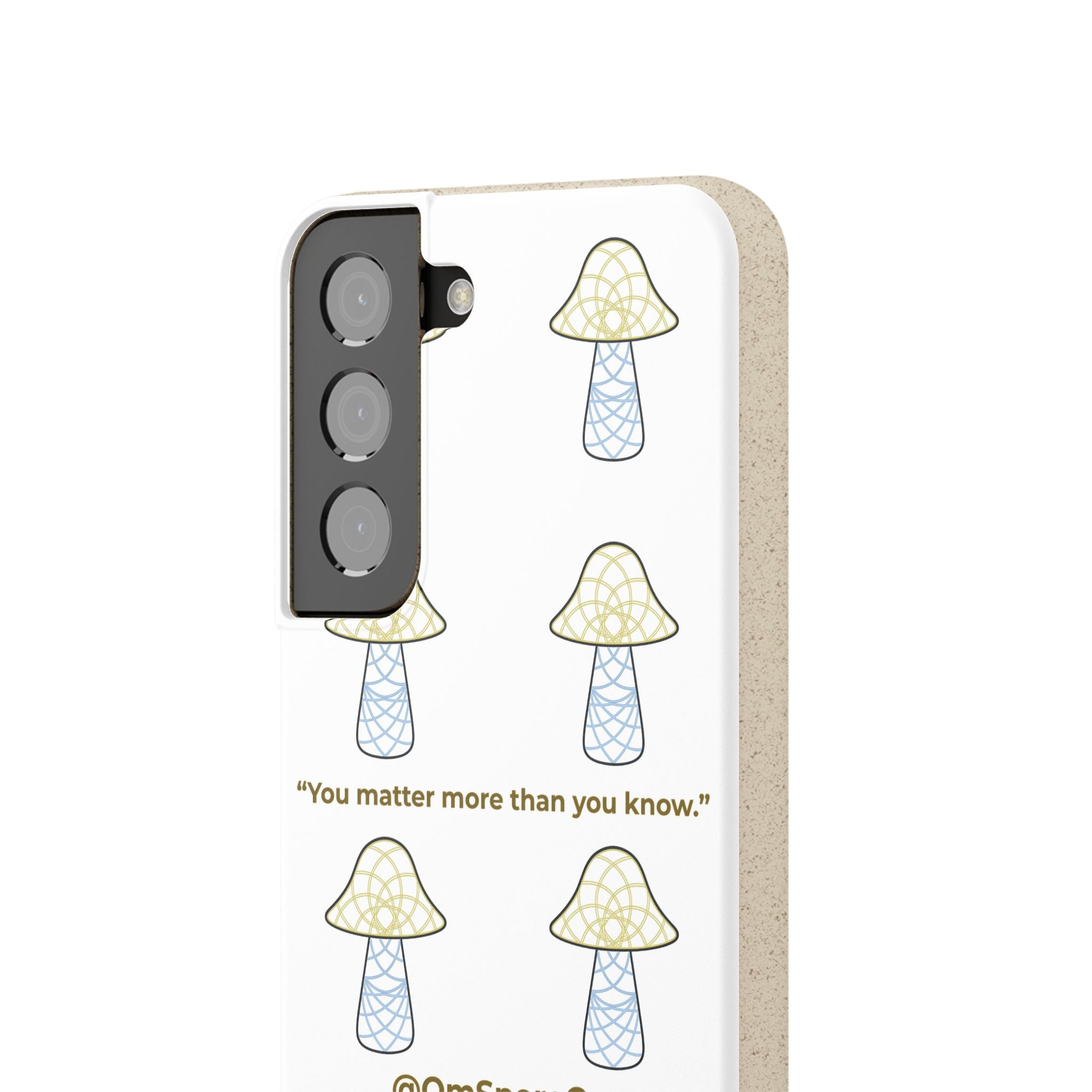 OmSpore “You Matter” Biodegradable Phone Case
