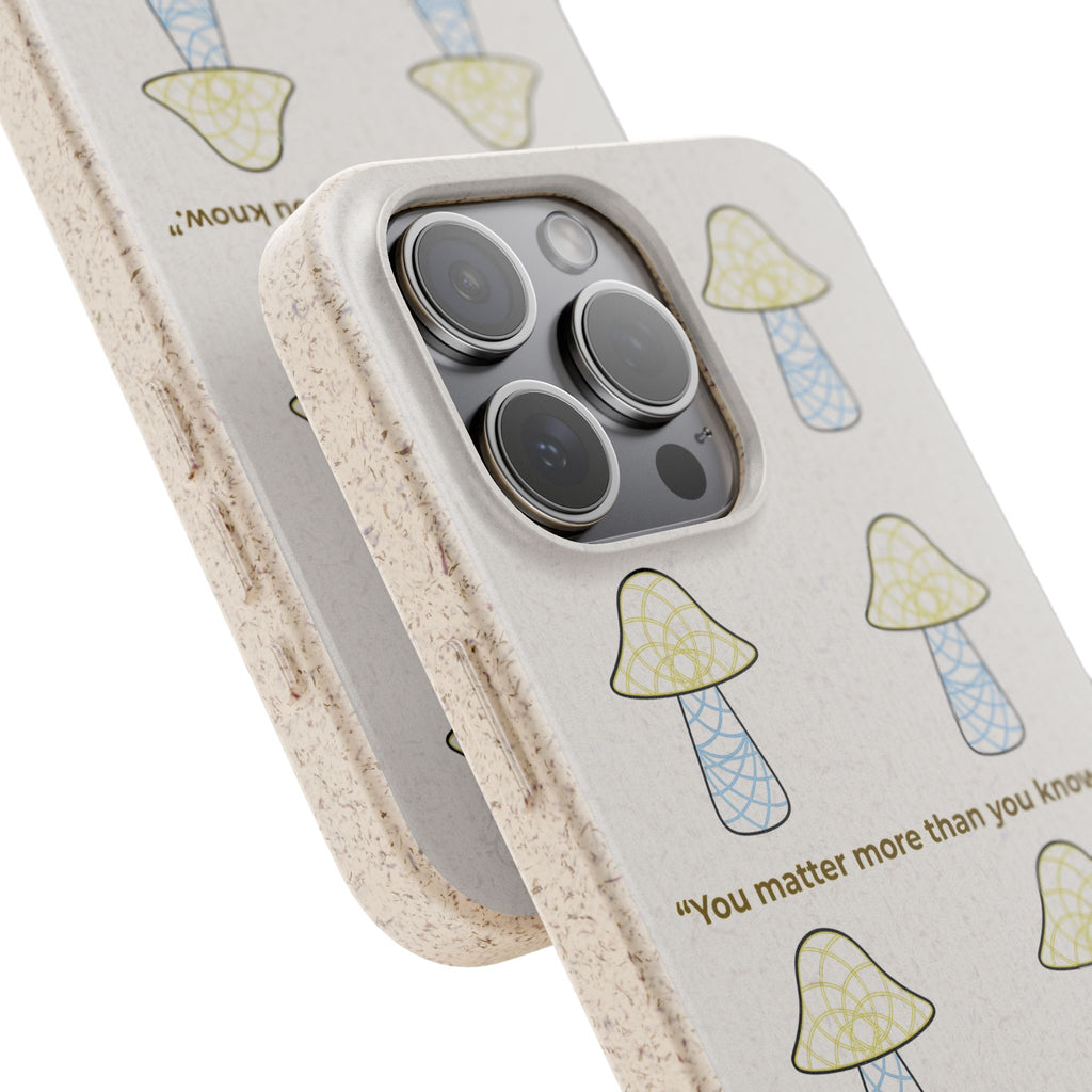 OmSpore “You Matter” Biodegradable Phone Case