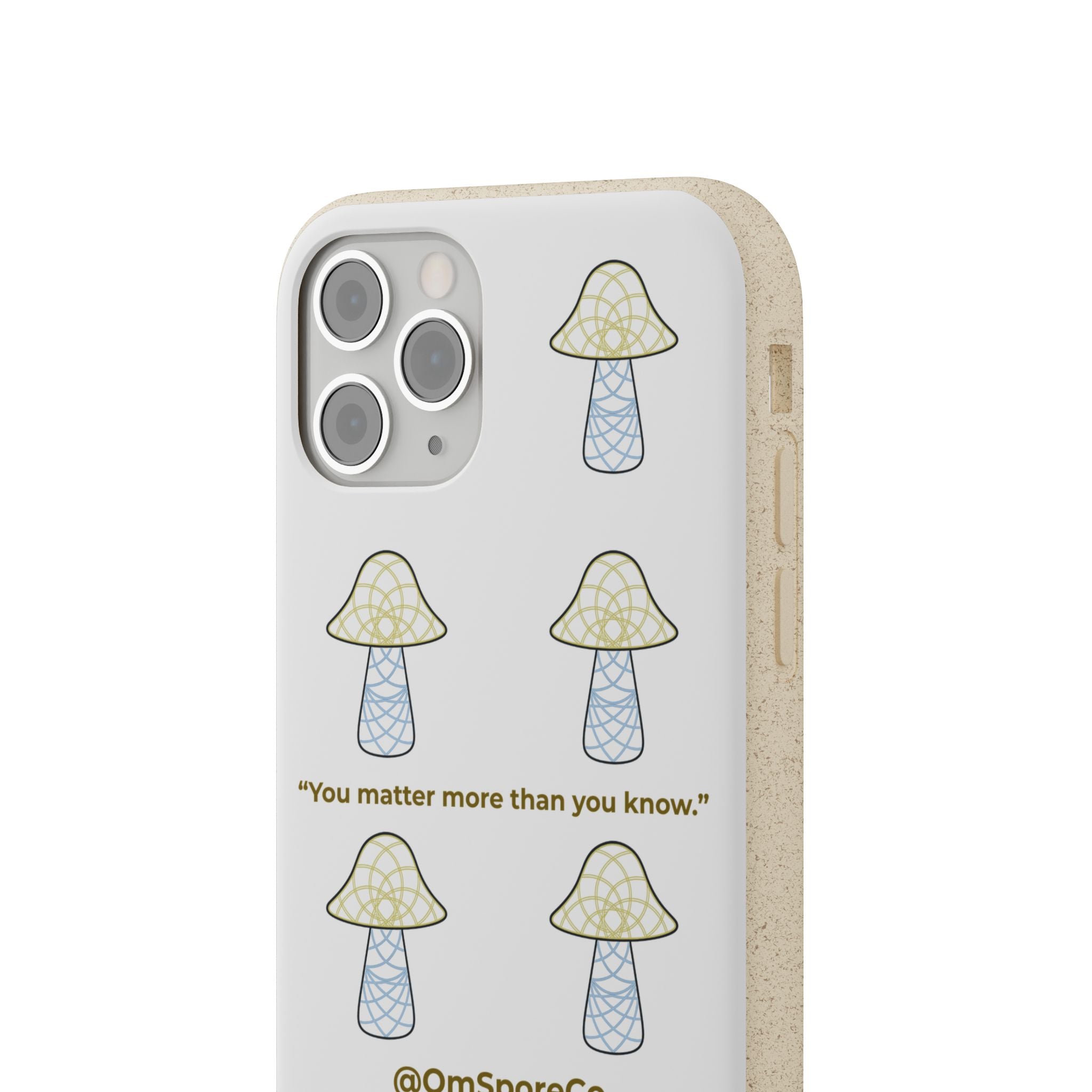 OmSpore “You Matter” Biodegradable Phone Case
