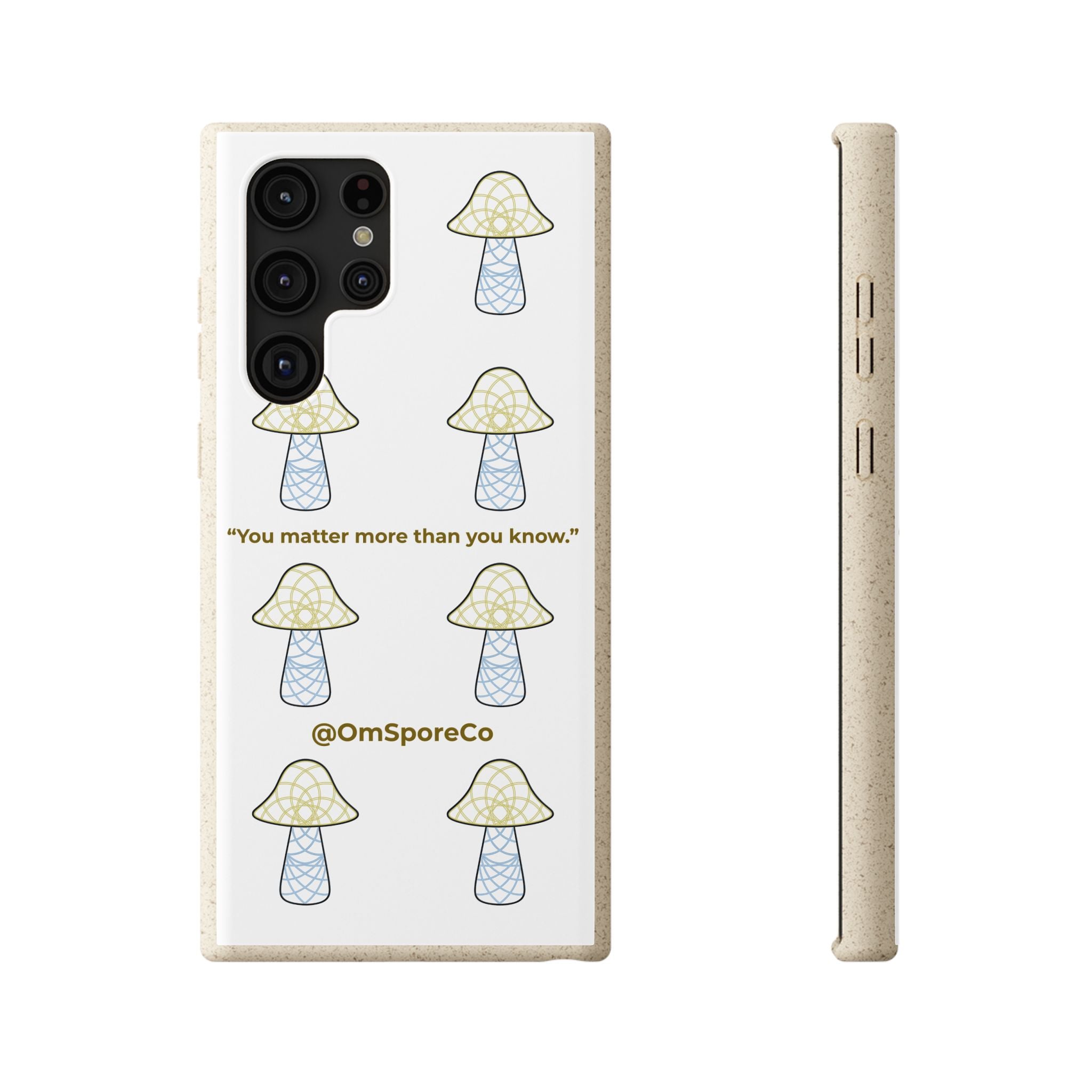 OmSpore “You Matter” Biodegradable Phone Case
