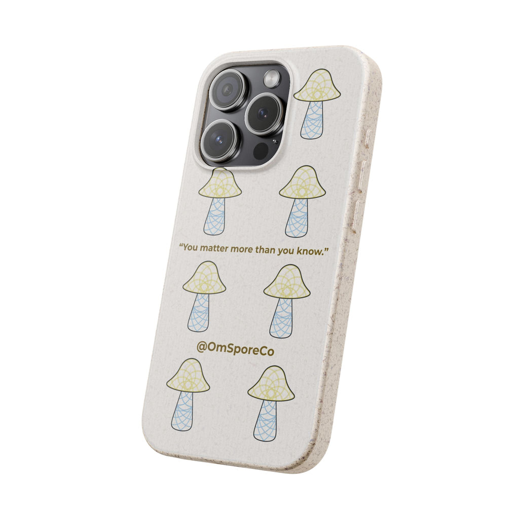OmSpore “You Matter” Biodegradable Phone Case