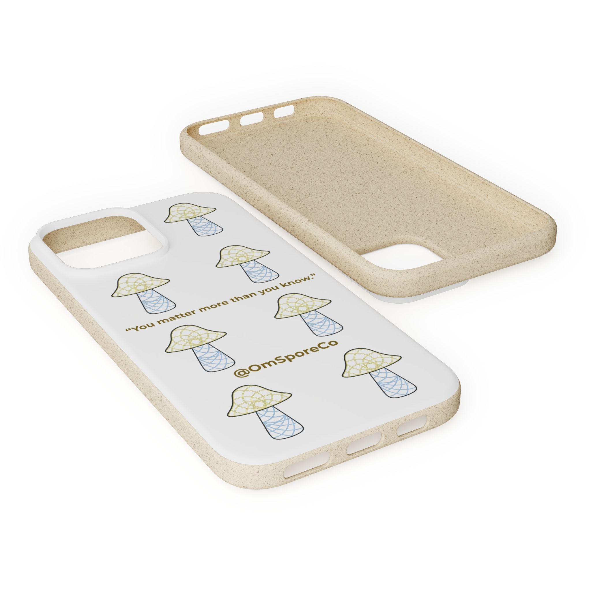 OmSpore “You Matter” Biodegradable Phone Case
