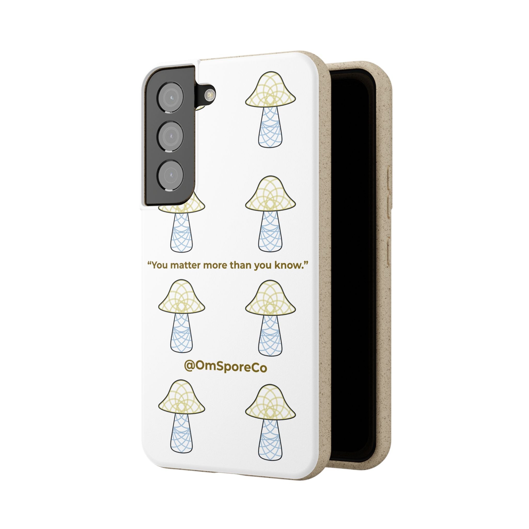 OmSpore “You Matter” Biodegradable Phone Case