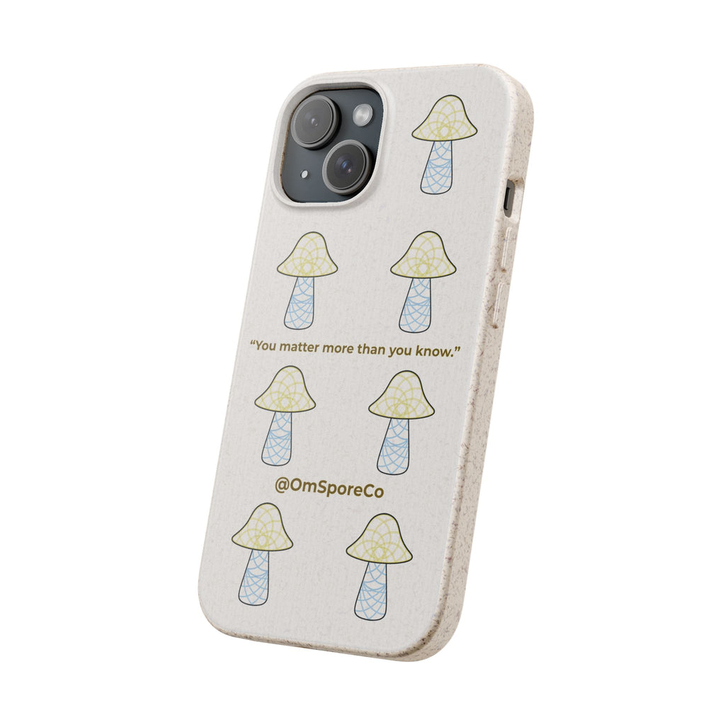 OmSpore “You Matter” Biodegradable Phone Case