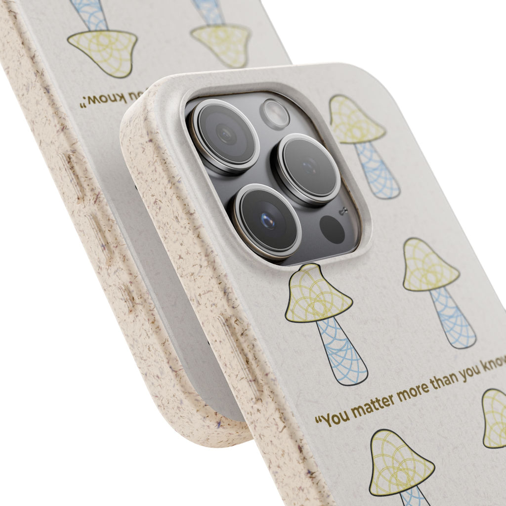 OmSpore “You Matter” Biodegradable Phone Case
