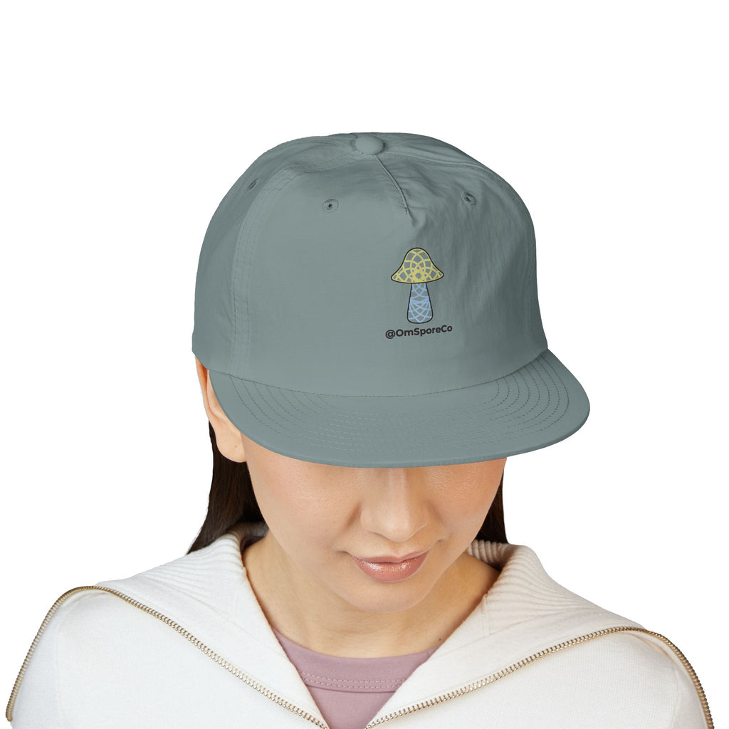 OmSpore Surf Cap - Retro Mushroom Logo