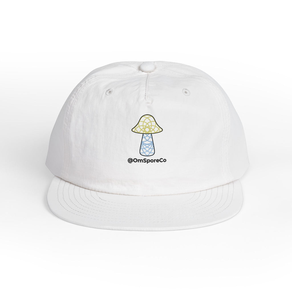 OmSpore Surf Cap - Retro Mushroom Logo