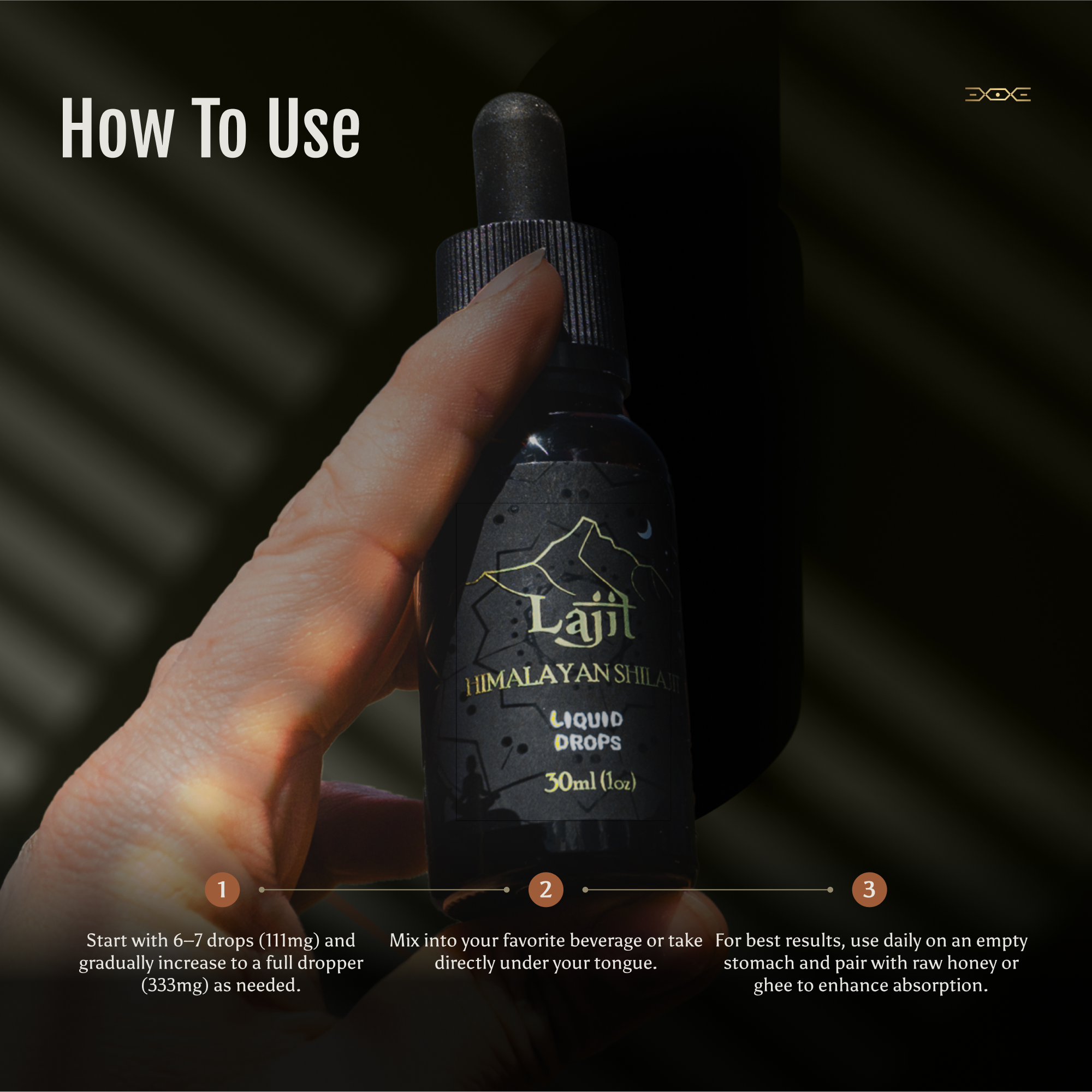 Lajit Himalayan Shilajit Liquid Drops