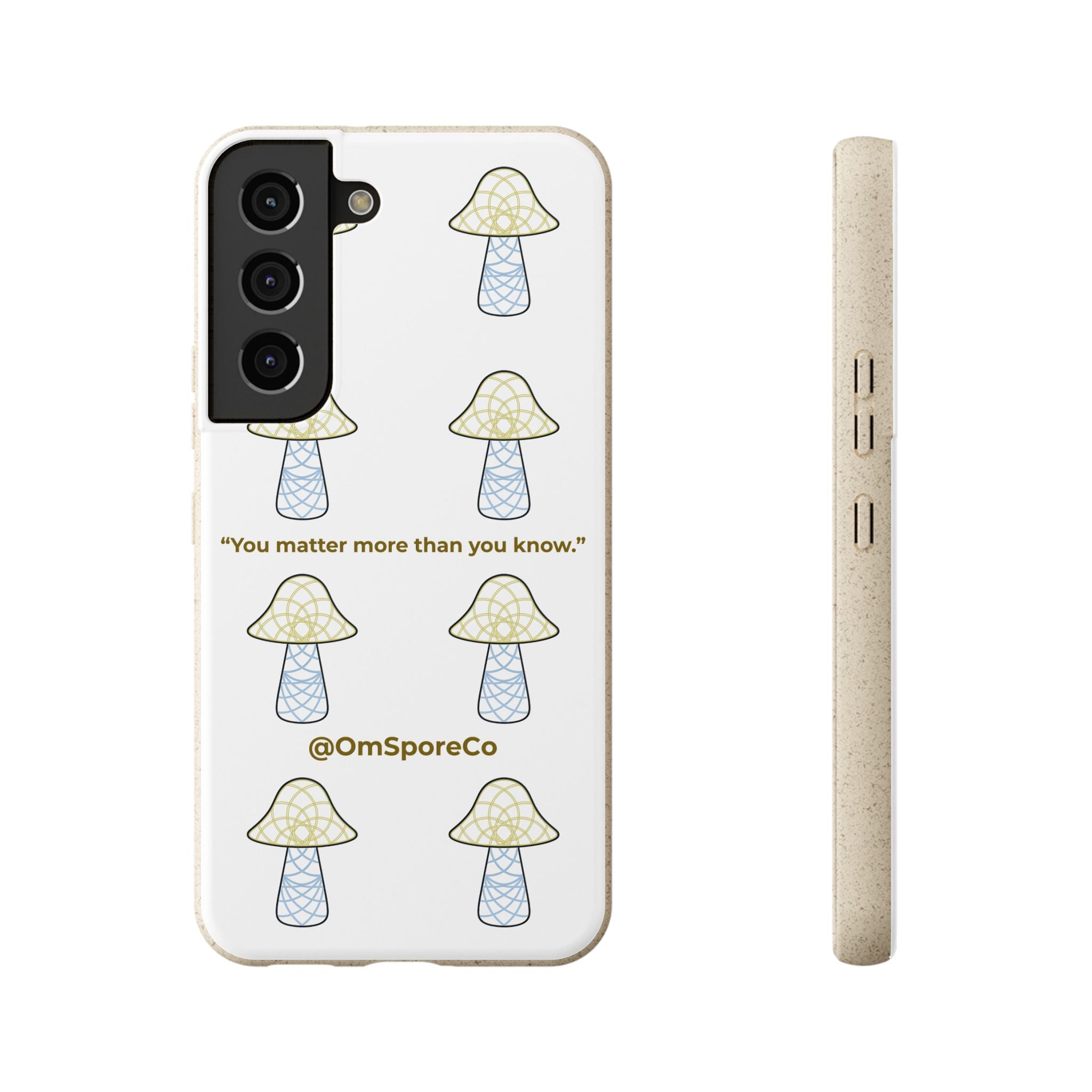 OmSpore “You Matter” Biodegradable Phone Case