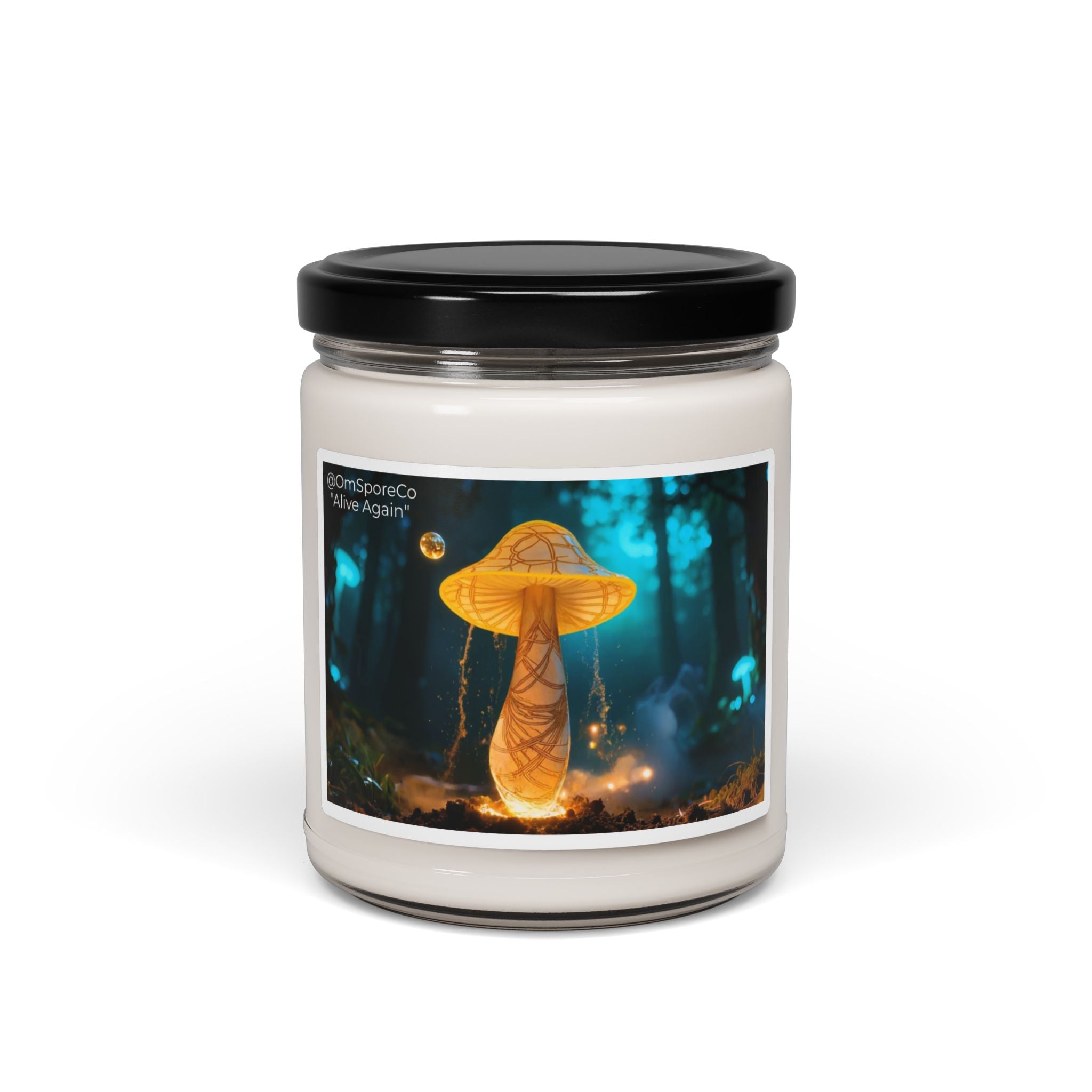 OmSpore's "Alive Again" Scented Soy Candle, 9oz