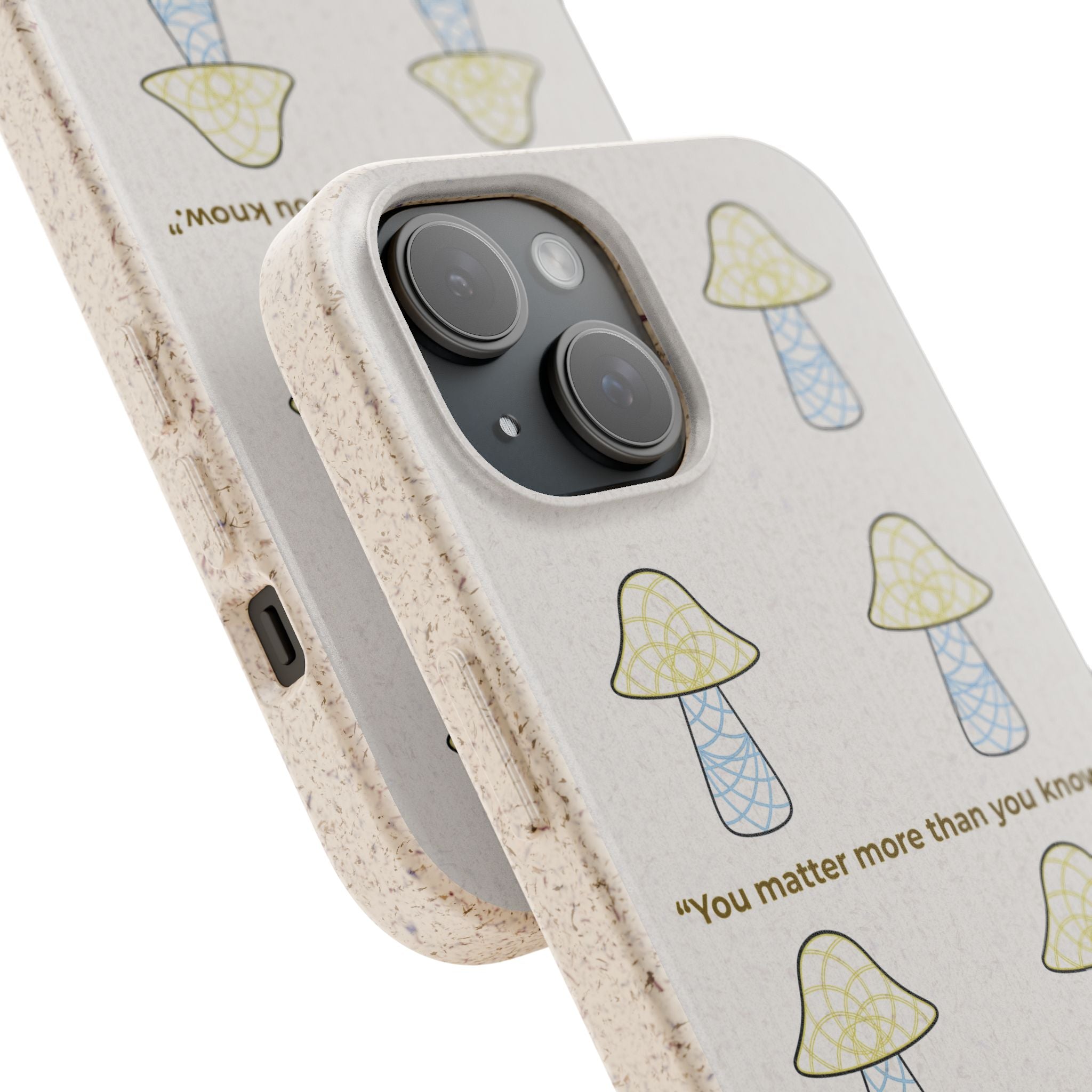 OmSpore “You Matter” Biodegradable Phone Case