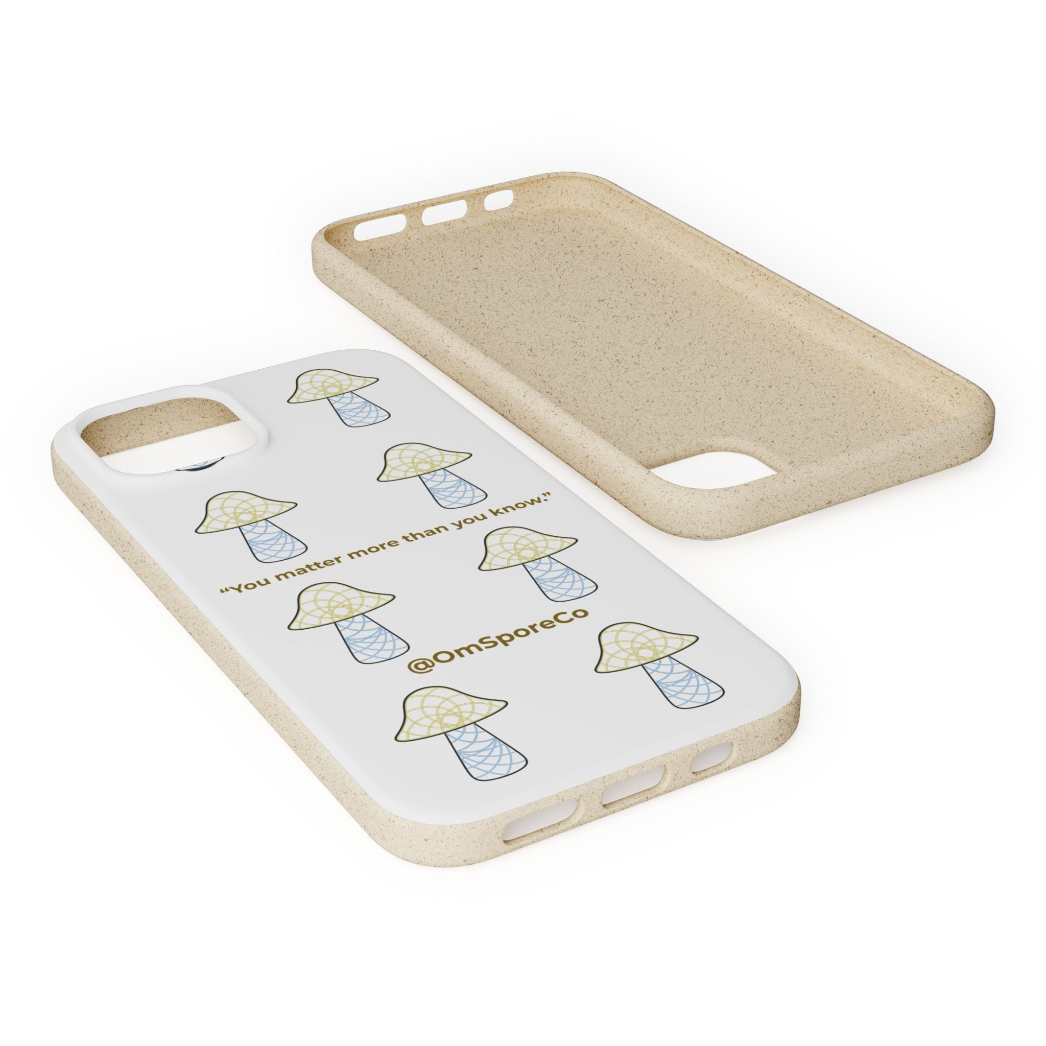 OmSpore “You Matter” Biodegradable Phone Case