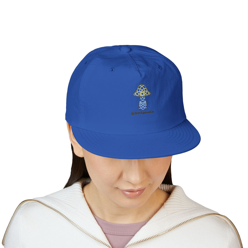 OmSpore Surf Cap - Retro Mushroom Logo