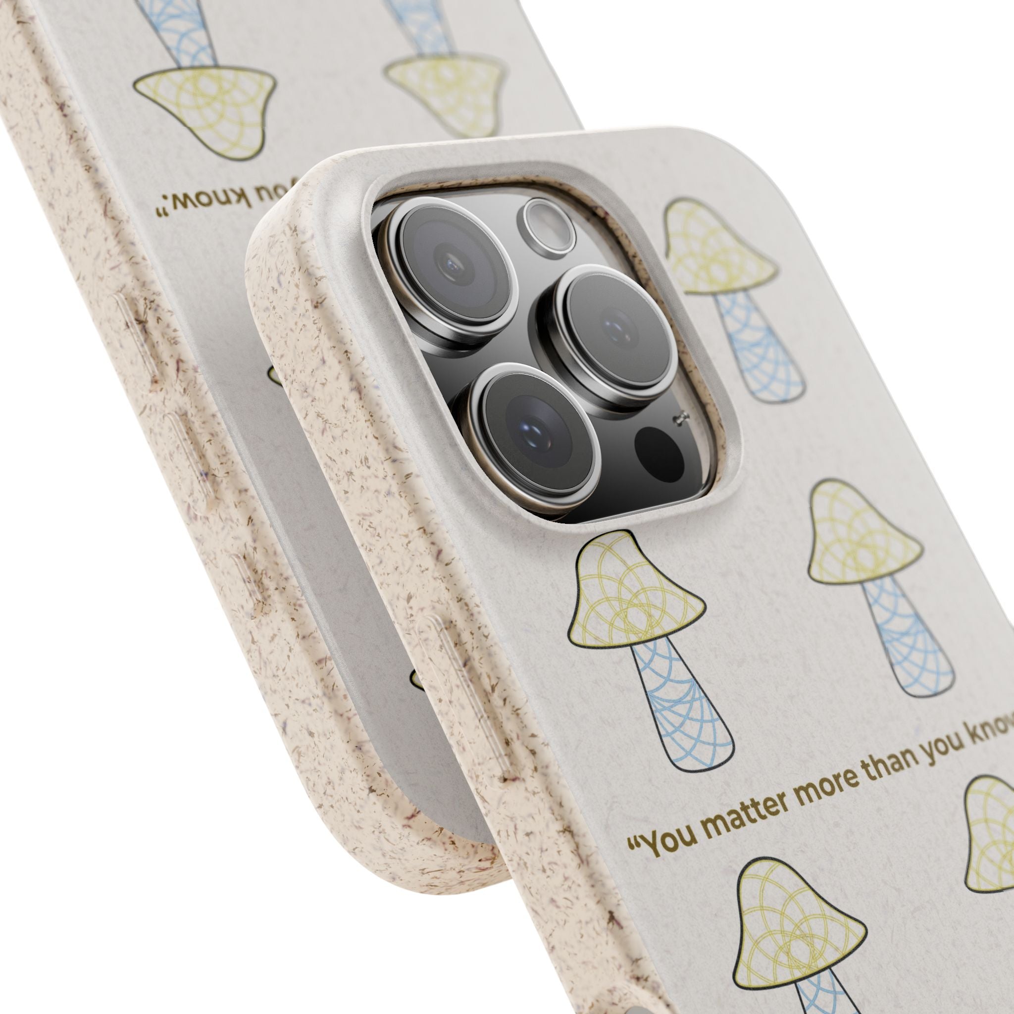 OmSpore “You Matter” Biodegradable Phone Case
