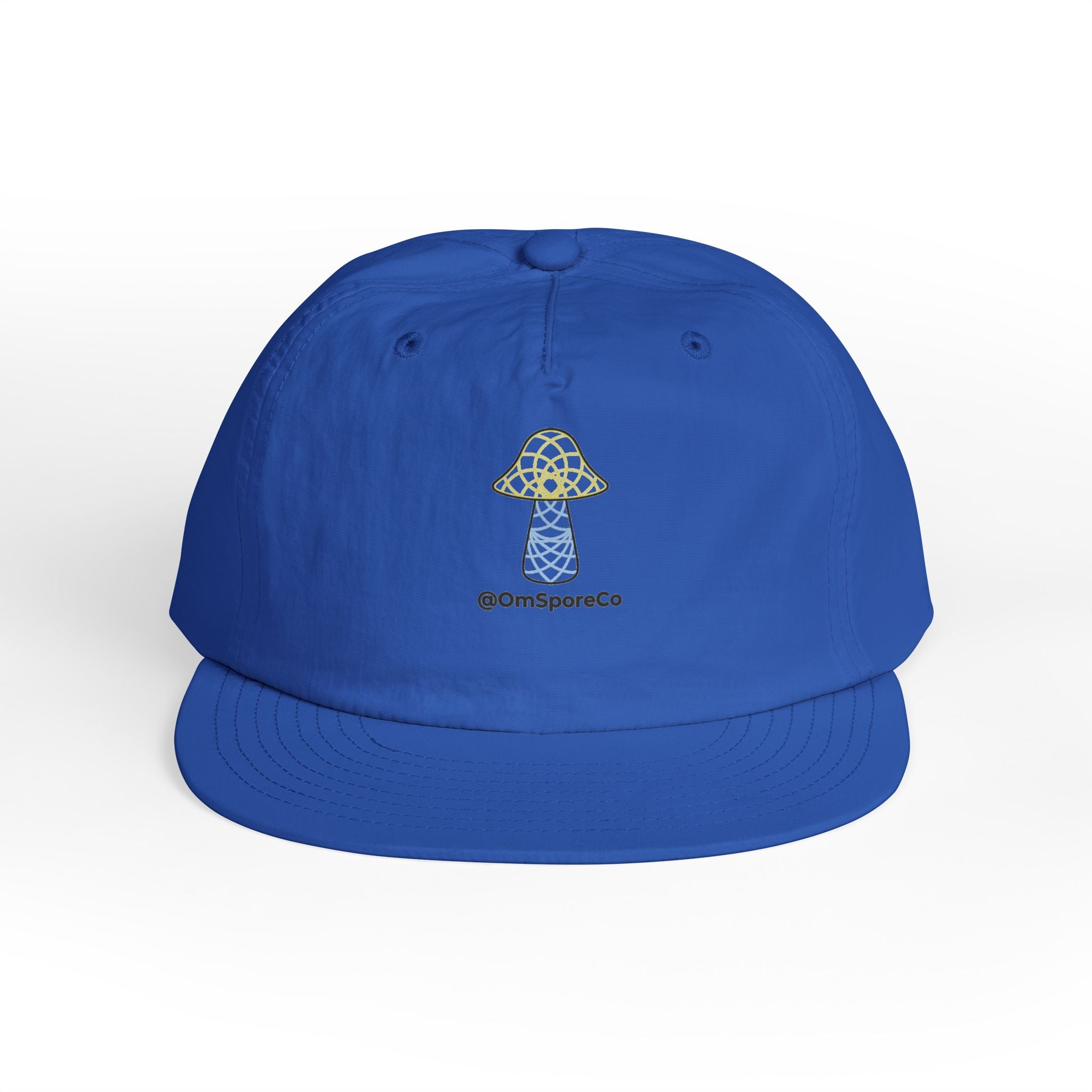 OmSpore Surf Cap - Retro Mushroom Logo